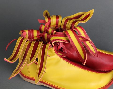 LUCIEN, MEDIEVAL LEATHER BOOTS