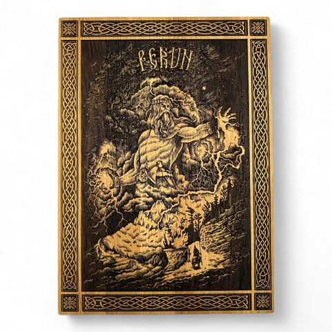 PERUN WALL DECORATION, WOOD