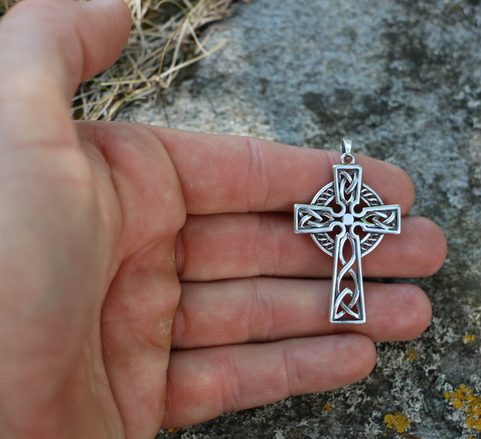 CELTIC CROSS, PENDANT SILVER 925
