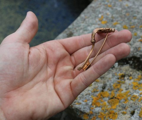 ANCIENT FIBULA, BROOCH  IV.