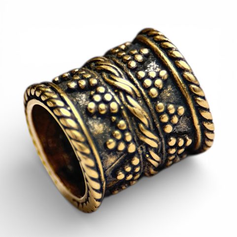 VIKING (NOT JUST) BEARD BEARD - RING, BRONZE