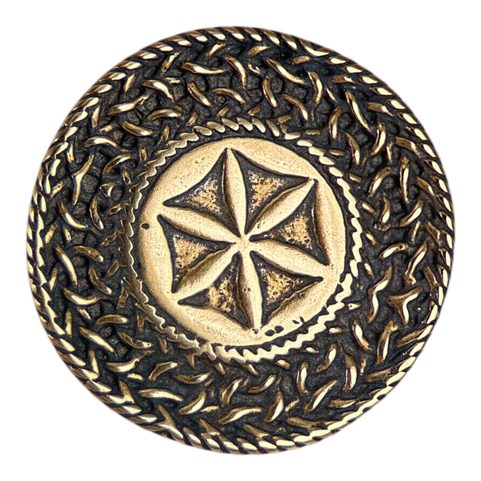 SVAGRA, INDOEUROPEAN SUN SYMBOL, BRONZE, PENDANT