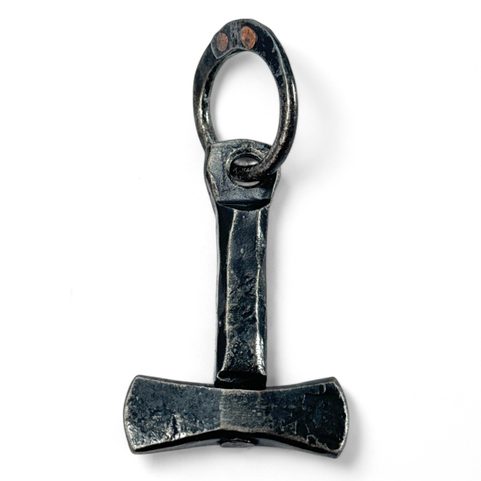 MJÖLNIR, FORGED THOR'S HAMMER, PENDANT