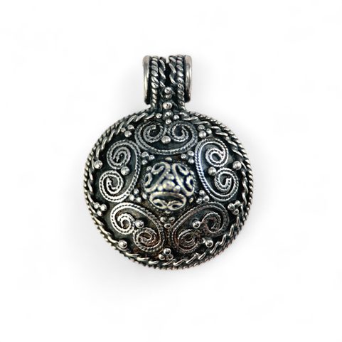 PENDENTIF VIKING, STORA RYK, SUÈDE, ARGENT