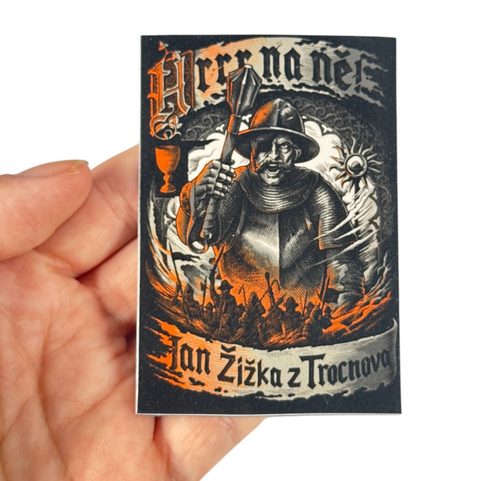 JAN ZIZKA, MAGNETE, 57X80 MM