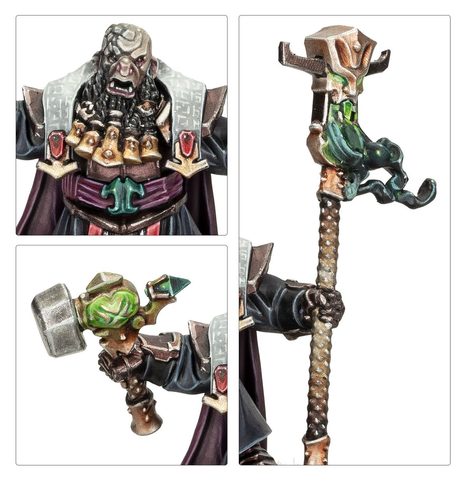 WARHAMMER AGE OF SIGMAR: HELSMITHS OF HASHUT: DAEMONSMITH / ASHEN ELDER