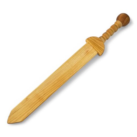 GLADIUS, ÉPÉE ROMAINE, BOIS, POUR ENFANTS