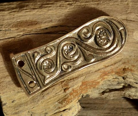 SANGLE DE BRONZE END, SLAVE , XE SIÈCLE, MORAVIA MAGNA