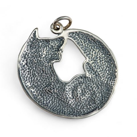 RENARD CELTIQUE, PENDENTIF ARGENT