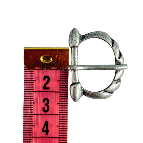 HISTORICAL BUCKLE XII, COLOUR SILVER