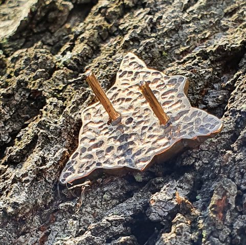 VIKING BELT STUD, BORRE, BRONZE