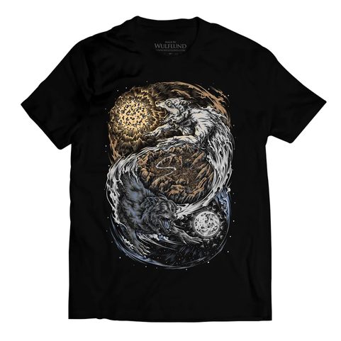 HATI AND SKÖLL, MEN'S T-SHIRT COLOURED