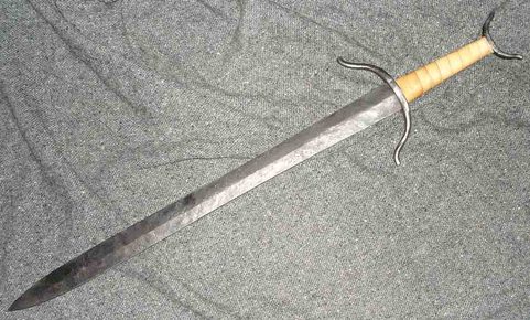 CELTIC FORGED SWORD