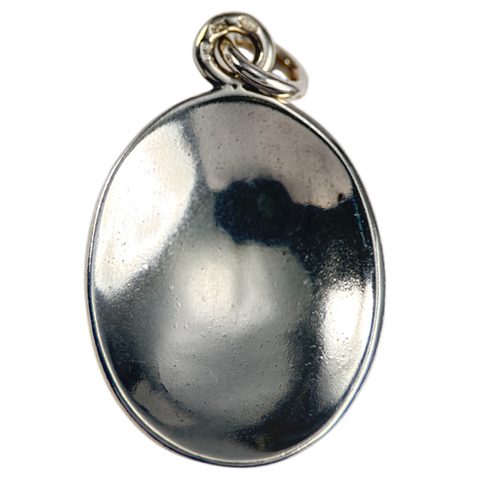 EMPREINTE DE CERF, PENDENTIF, ARGENT