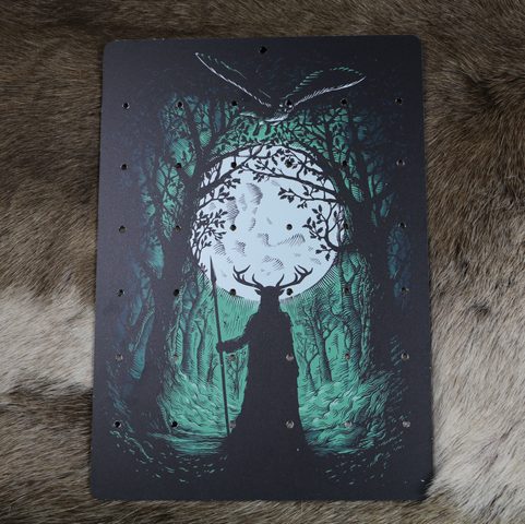 AMULETTES CELTIQUES 12 PIÈCES ET UN TABLEAU DE PRÉSENTATION, SET EN GROS