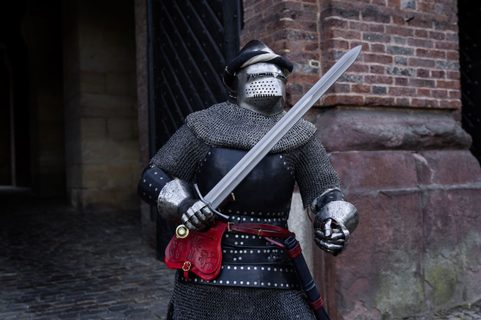 ONE-HAND SWORD DISC DE LUXE, SOFTENED - FAKESTEEL