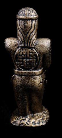 DAŽBOG, SLAVIC GOD OF SUN, FIGURE, LARGE