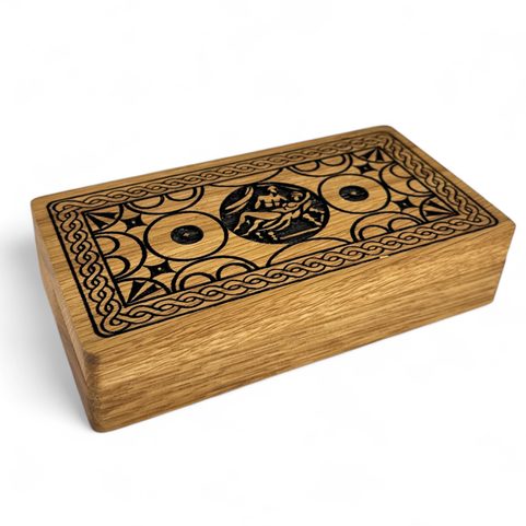 SPINTRIAE, JETONS ROMAINS ET BOÎTE EN BOIS - 7 JOURS DE PLAISIR À L'ANCIENNE