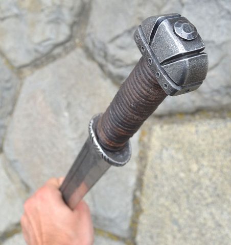 SCRAMASAXE ANGLO-SAXON, RÉPLIQUE FORGÉE