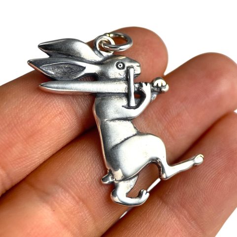RABBIT PENDANT, KINGDOM COME: DELIVERANCE II, SILVER 925/1000