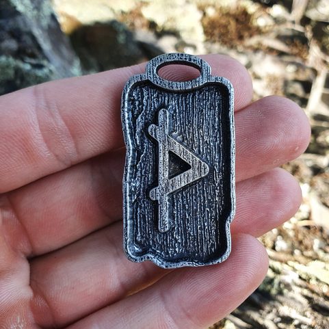 THURISAZ - RUNENAMULETT ZINK