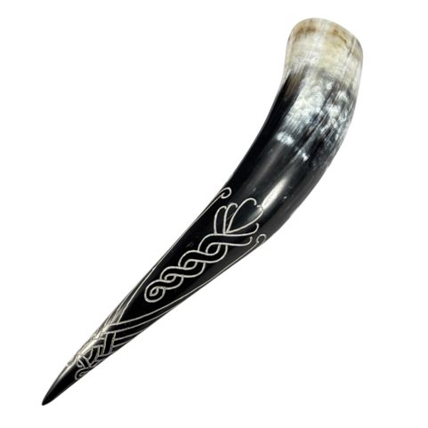 RAVEN, CROW, DRINKING HORN