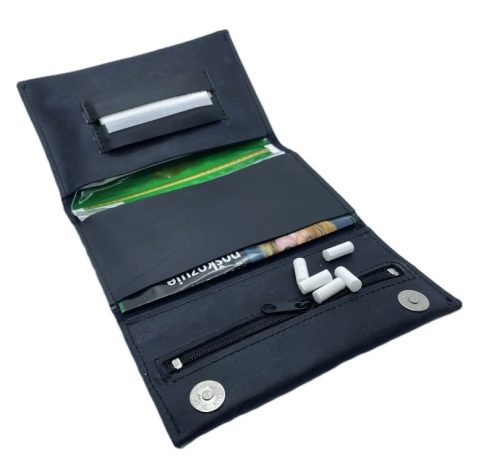 TOBACCO CASE, LEATHER