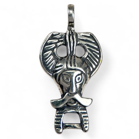 SILVER ODIN PENDANT, RIBE, AG 925