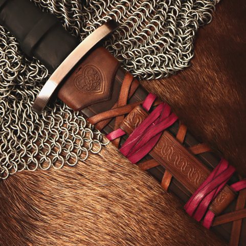 VIKING SWORD SCABBARD - HELGI