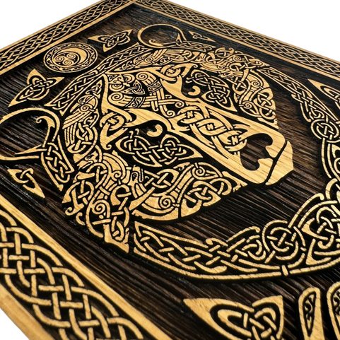BEAR - WOODEN WALL PICTURE 21X30CM