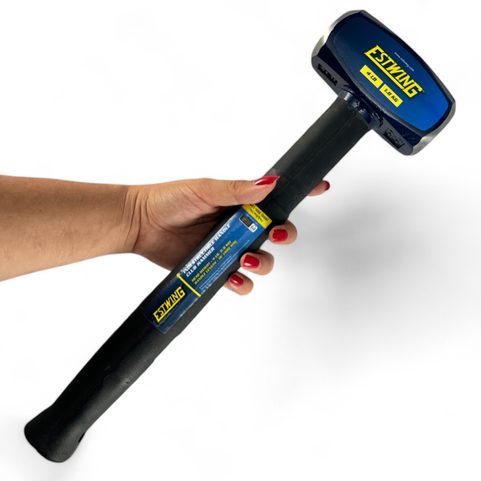 CRUSHING GEOLOGICAL HAMMER, ESTWING USA