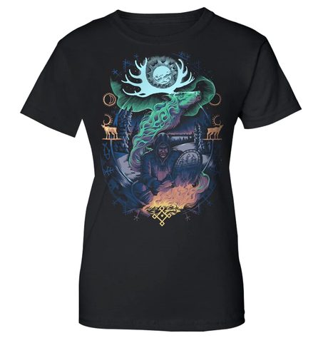 SAMI SHAMAN, WOMEN'S T-SHIRT COLOURED