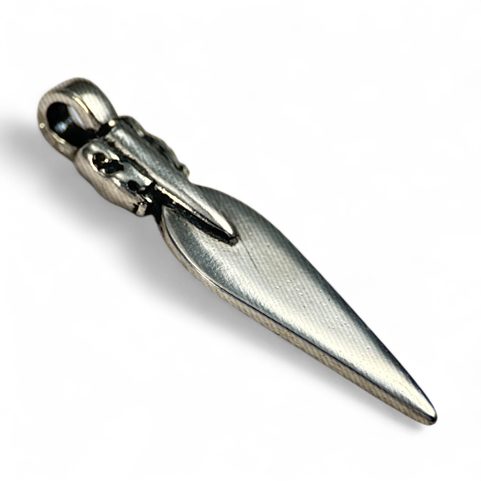 VENDEL SPEAR WITH BEAR, STERLING SILVER PENDANT