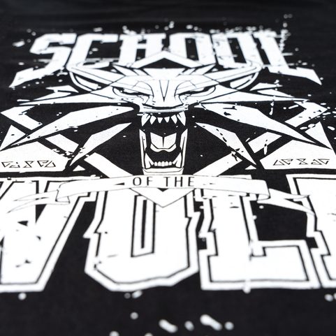 T-SHIRT THE WITCHER - SCHOOL OF THE WOLF