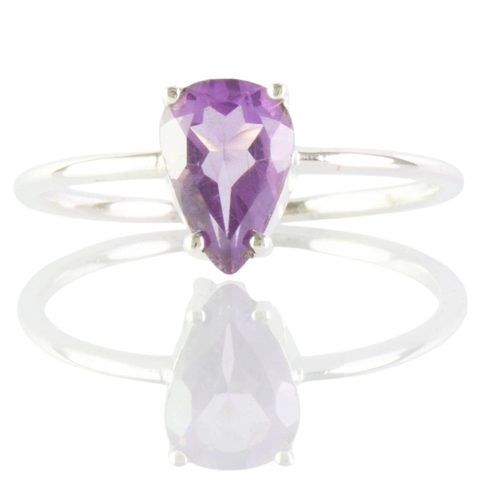 CIRI, RING, AMETHYST SILVER 925/1000