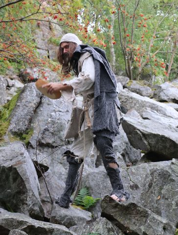 MEDIEVAL BEGGAR, - COSTUME HIRE
