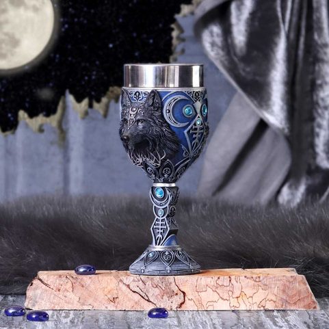 WOLF MOON GOBLET 19.5CM