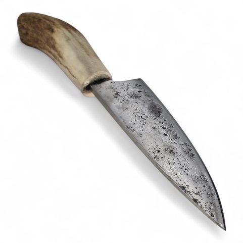 BOREK, COUTEAU FORGÉ AVEC BOIS