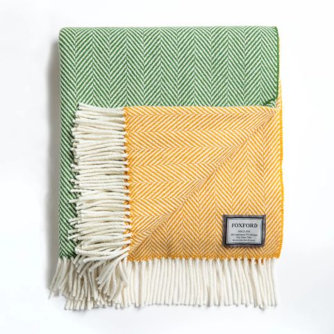 IRSKÁ DEKA, FOXFORD EIRE KAŠMÍR A JEHNĚČÍ VLNA