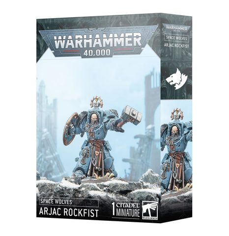 WARHAMMER 40K: SPACE WOLVES - ARJAC ROCKFIST