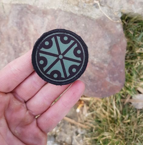 GROMOVITI ZNACI, VELCRO PATCH