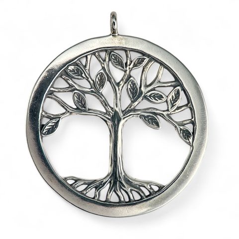 TREE OF LIFE PENDANT - LARGE, STERLING SILVER
