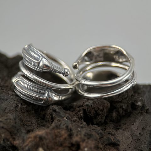 SCANDINAVIAN RING, NORDRUP - RINGSTED, DENMARK, SILVER 925/1000