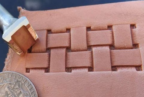 PLAITS, LEATHER STAMP