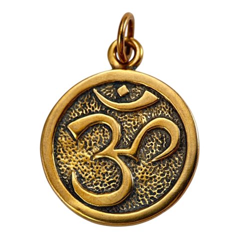 OM, PENDENTIF BRONZE