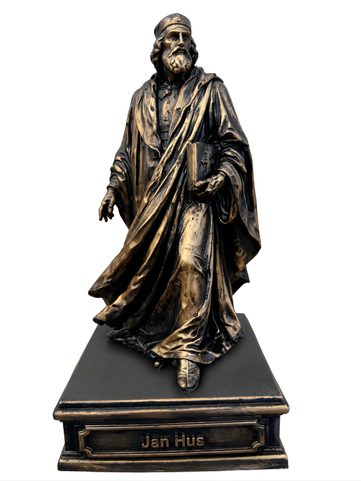 STATUETTE JAN HUS 24CM