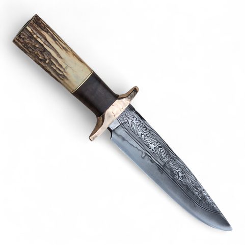 GESCHMIEDETES FRONTIER-MESSER REBEL STEEL MIT SCHEIDE