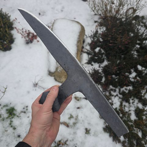 BARDICHE-AXT, 15. JAHRHUNDERT, SCHWEDEN