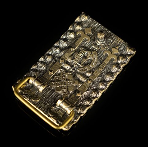 SVARGA, BELT BUCKLE, BRASS
