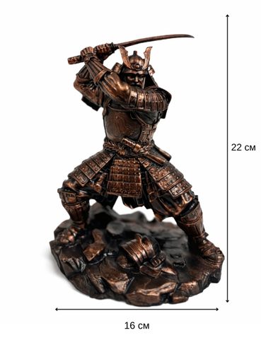 SAMURAI STATUETTE 24CM